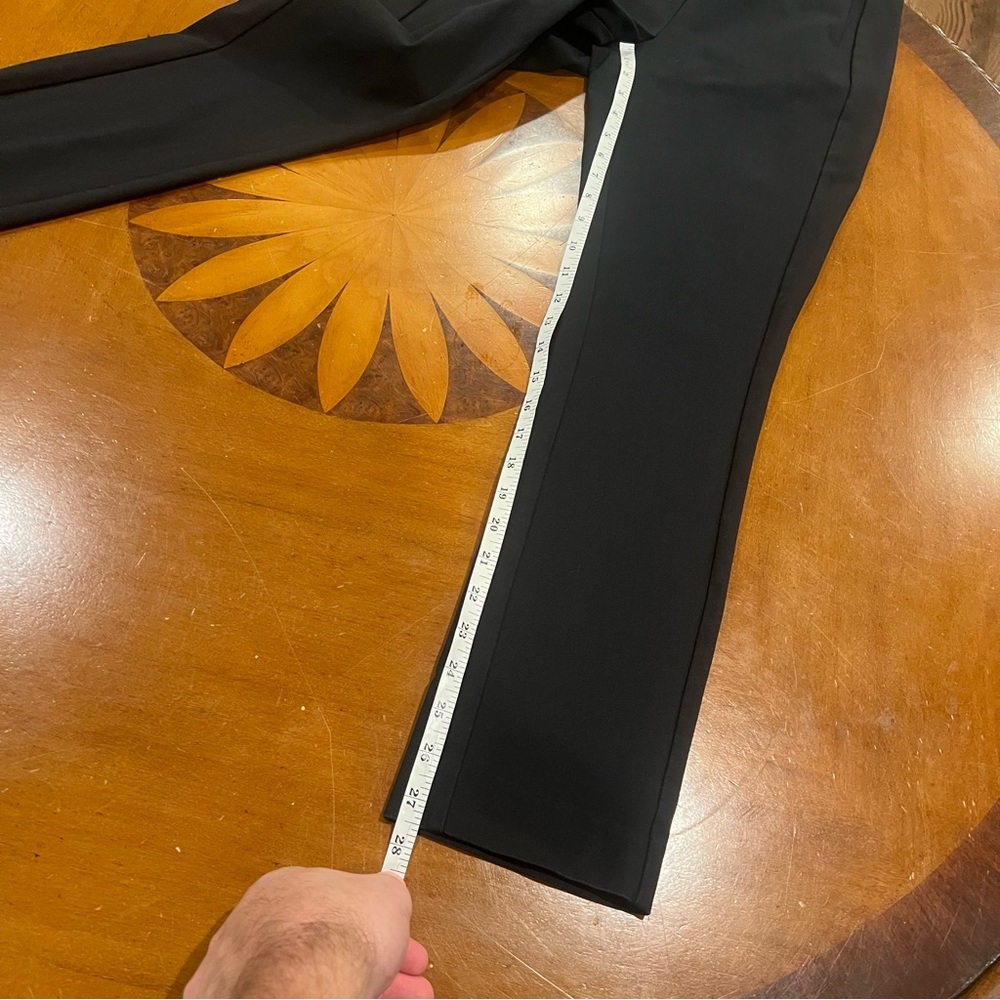 Rag & Bone‎ Simone High Rise Cropped Stretch Pant Black 8 Slim Designer Office - Picture 14 of 16